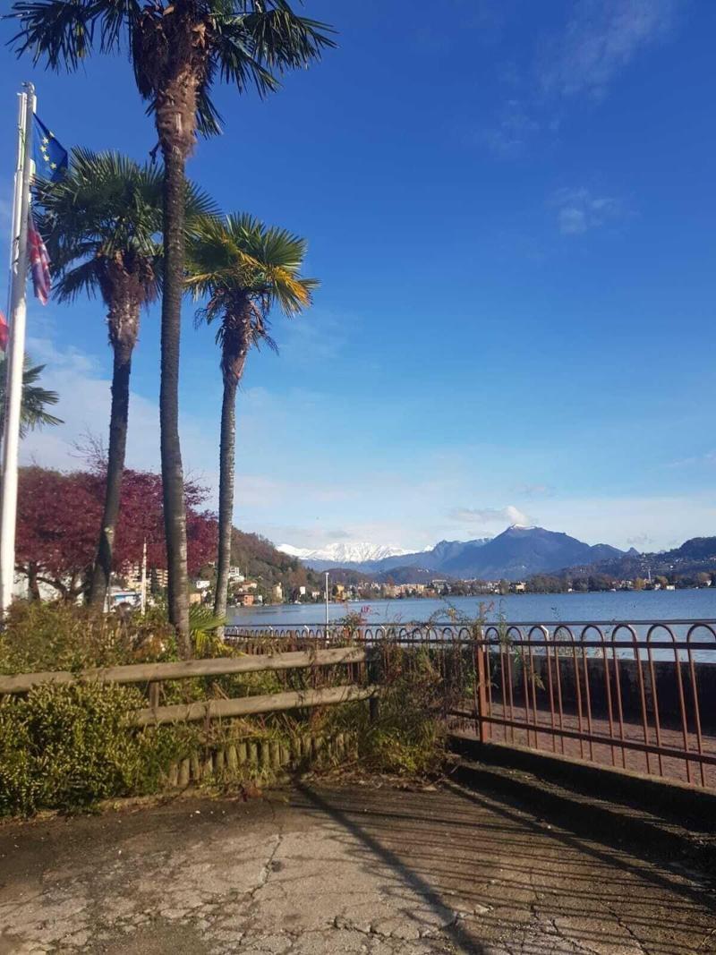 Hotel Socrate Lavena Ponte Tresa Bagian luar foto
