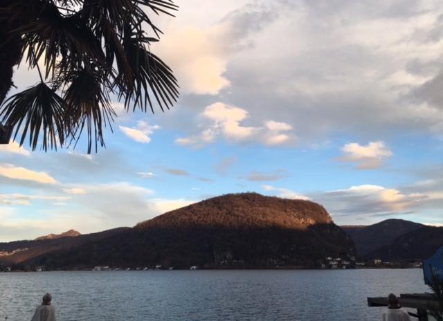 Hotel Socrate Lavena Ponte Tresa Bagian luar foto