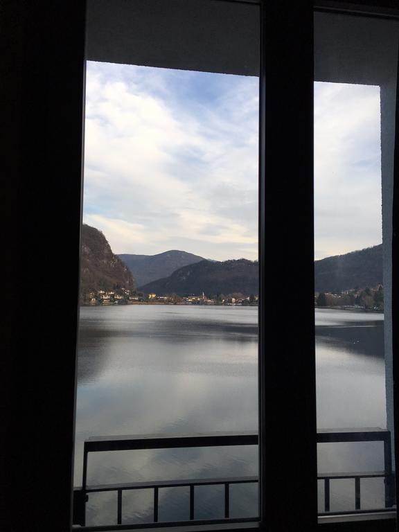 Hotel Socrate Lavena Ponte Tresa Bagian luar foto