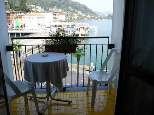 Hotel Socrate Lavena Ponte Tresa Bagian luar foto